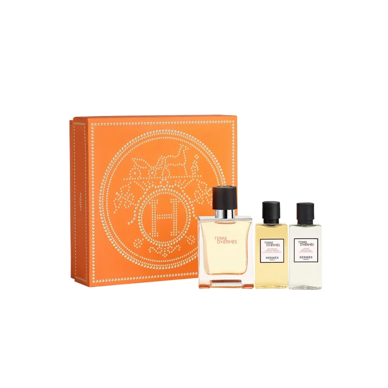 Terre d'Hermès Eau de Toilette Gift Set con Dopobarba