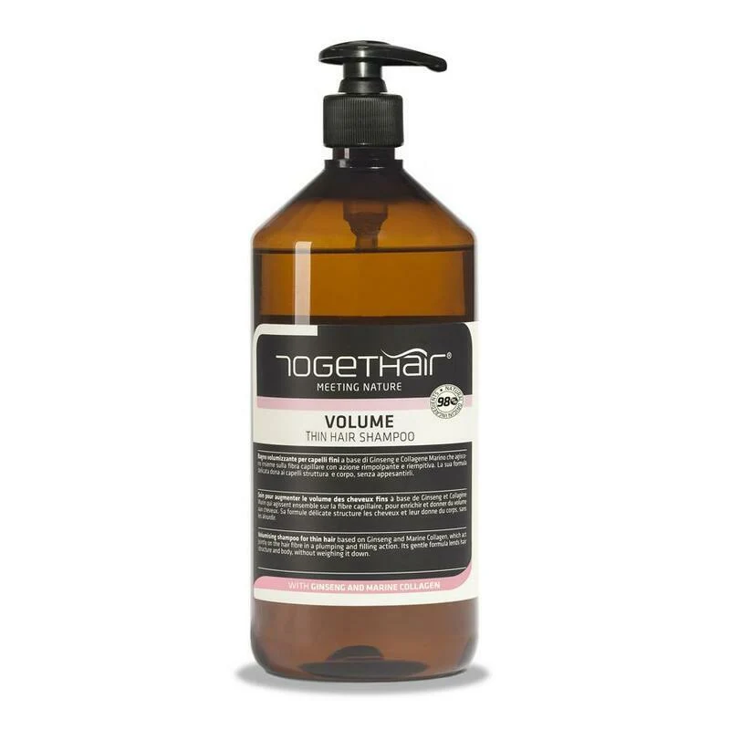 Shampoo Volume per capelli sottili Togethair 1000 ml Vegan