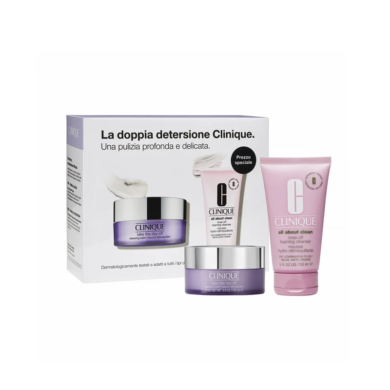 Doppia Detersione Kit Cofanetto Regalo
