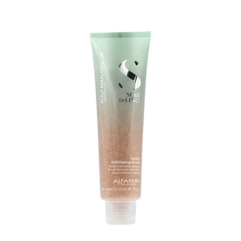 Alfaparf Milano Semi Di Lino Scalp Rebalance Gentle Exfoliating Scrub 150ml - scrub esfoliante delicato