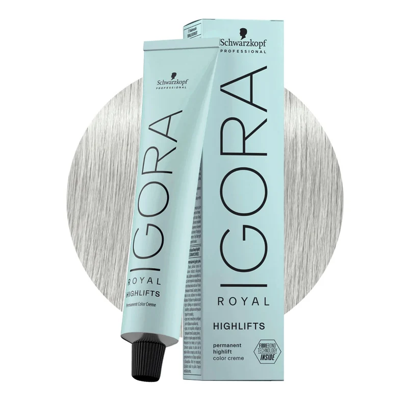 Schwarzkopf Igora Royal Highlifts 10-21 Ultra Biondo Cenere Cendrè 60ml - colorazione permanente