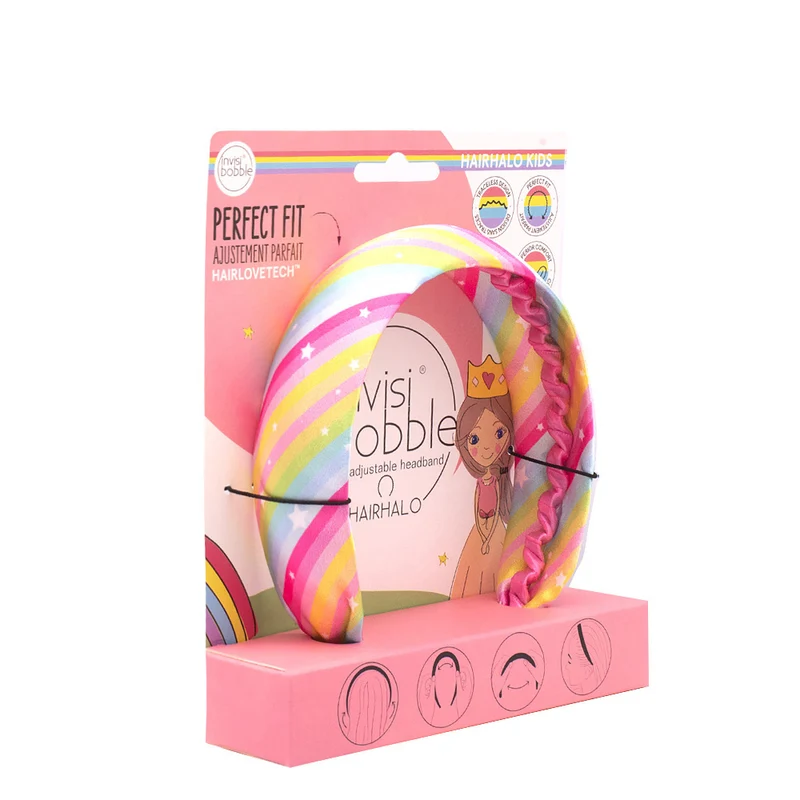 Invisibobble Kids Hairhalo Rainbow Crown - cerchietto regolabile