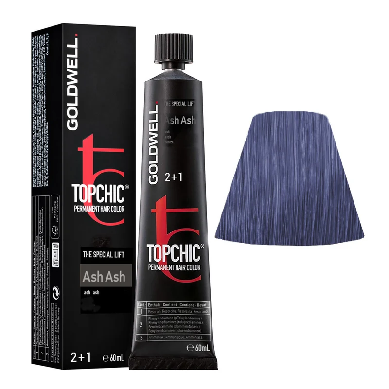 Goldwell Topchic Tube Ash Ash 60ml - colore permanente in tubo