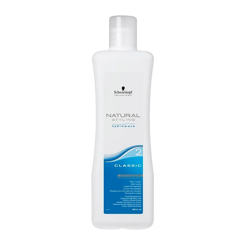 Schwarzkopf Natural Styling Classic 2 1000ml - permanente classica capelli colorati/schiariti
