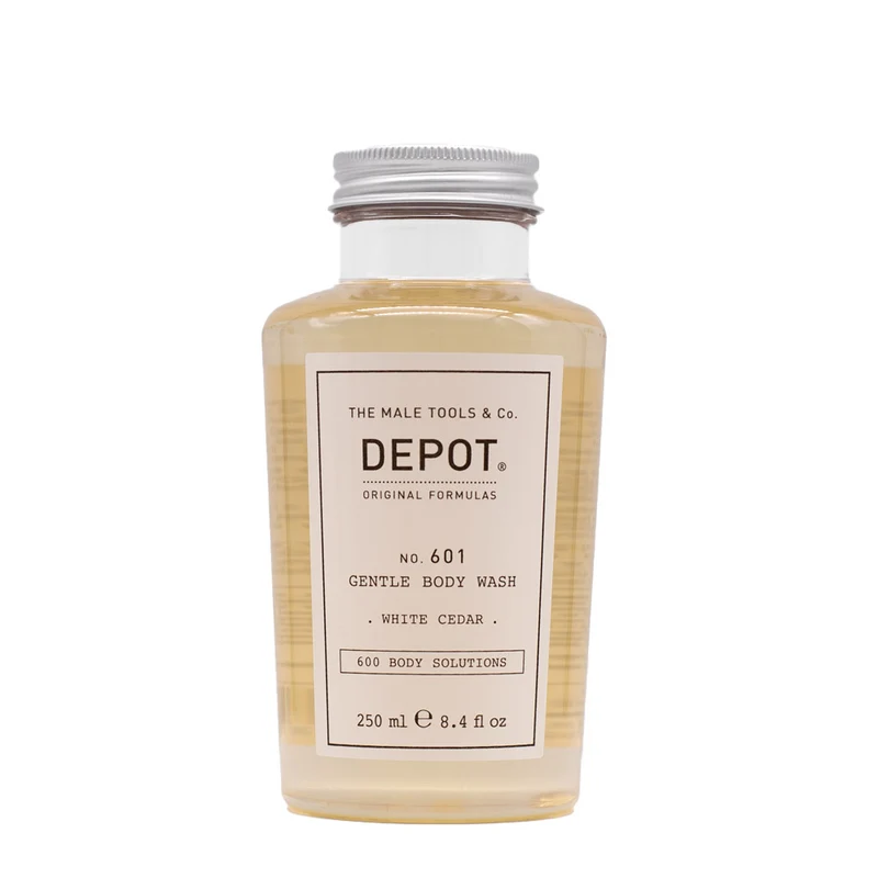 Depot Body Solutions No. 601 Gentle Body Wash Fresh White Cedar 250ml - bagnoschiuma delicato