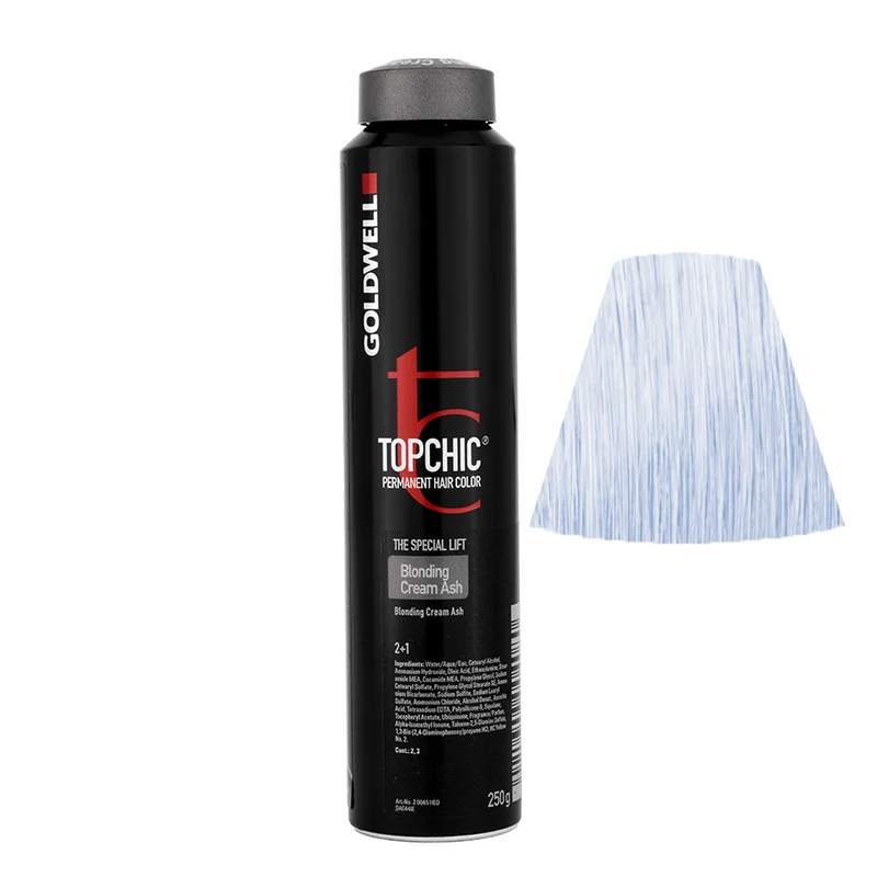 Goldwell Topchic Blonde Cream Ash 250gr - colore permanente in bombola