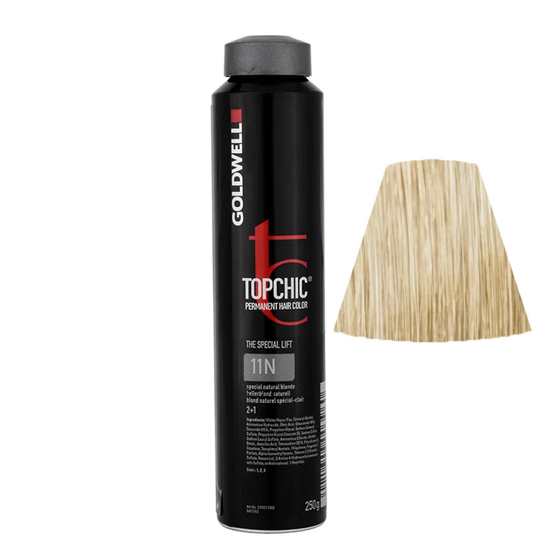 Goldwell Topchic Can 11N Light Blonde-Natural 250gr - colore permanente in bombola