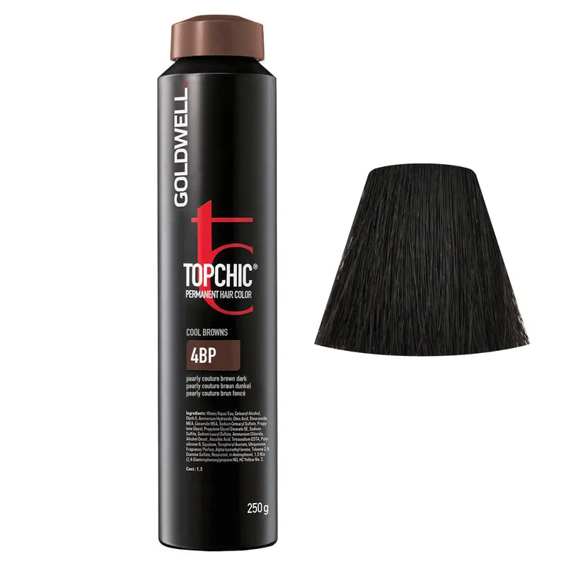 Goldwell Topchic Can 4BP Pearl Brown Dark 250gr - colore permanente in bombola