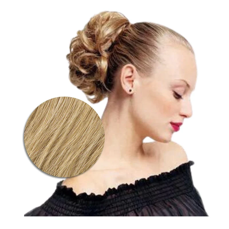 Hairdo Coda Mossa R25 Biondo Medio Dorato 25cm - coda mossa