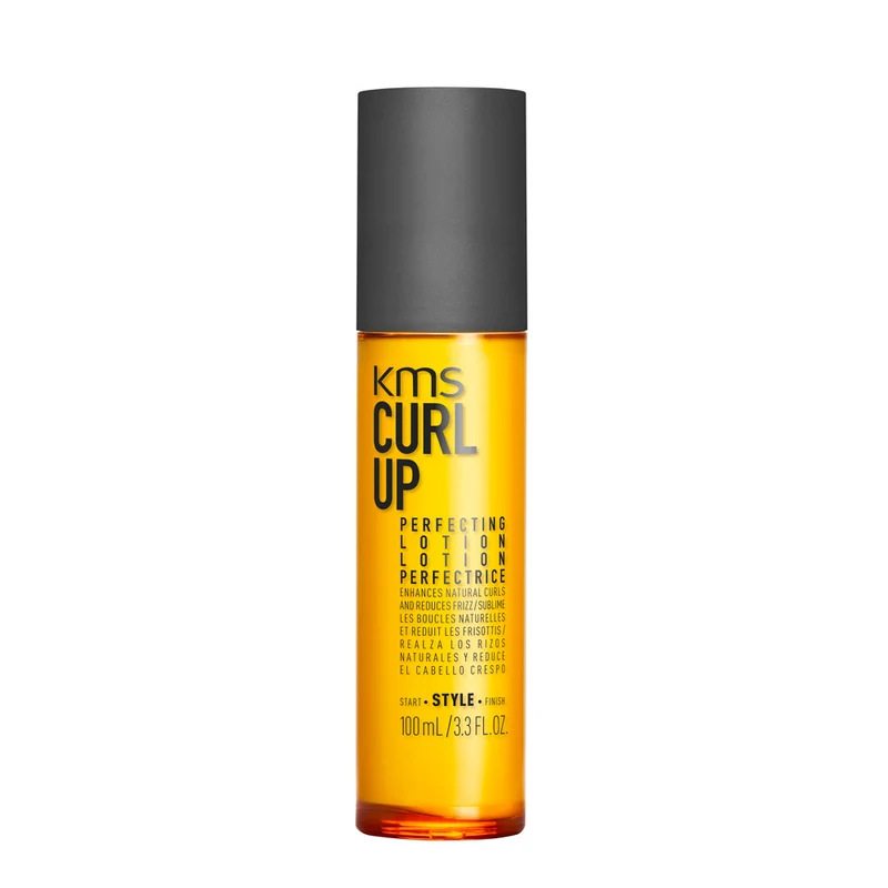 KMS Curl Up Perfecting Lotion100ml - lozione per capelli crespi, ricci e ondulati