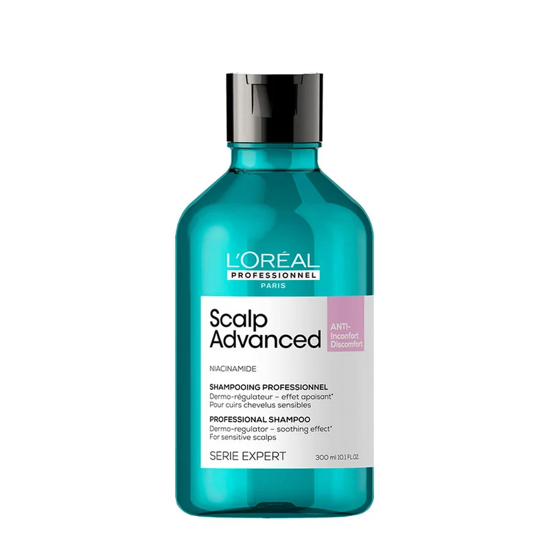 L'Oreal Professionnel Paris Scalp Advanced Anti-Discomfort Shampoo 300ml - shampoo lenitivo