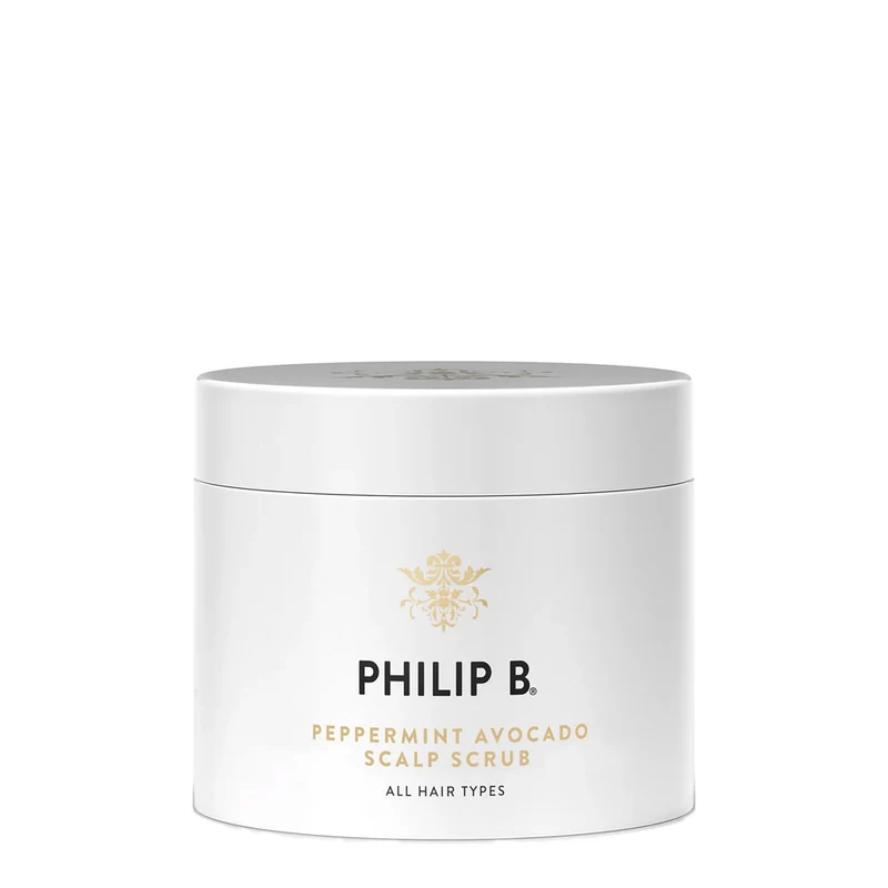 Philip B Peppermint Avocado Scalp Scrub 236ml - scrub cuoio capelluto