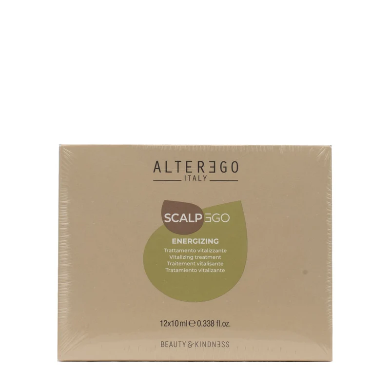 Alterego ScalpEgo Energizing Vitalizing Treatment 12x10ml - trattamento vitalizzante