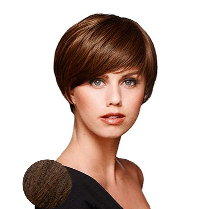 Hairdo Short & Sleek Parrucca Nero Castano Scurissimo