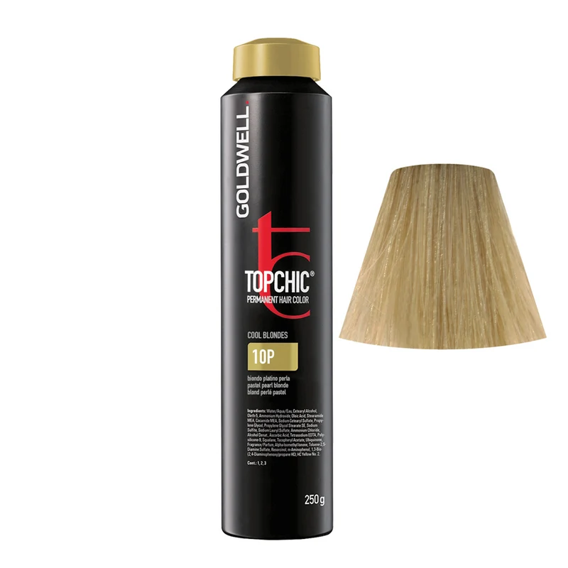 Goldwell Topchic Can 10P Pastel Pearl Blonde 250gr - colore permanente in bombola