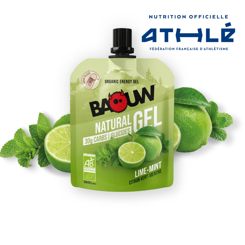 Gel Energetico BAOUW BIO Limone Verde/Menta (85g)