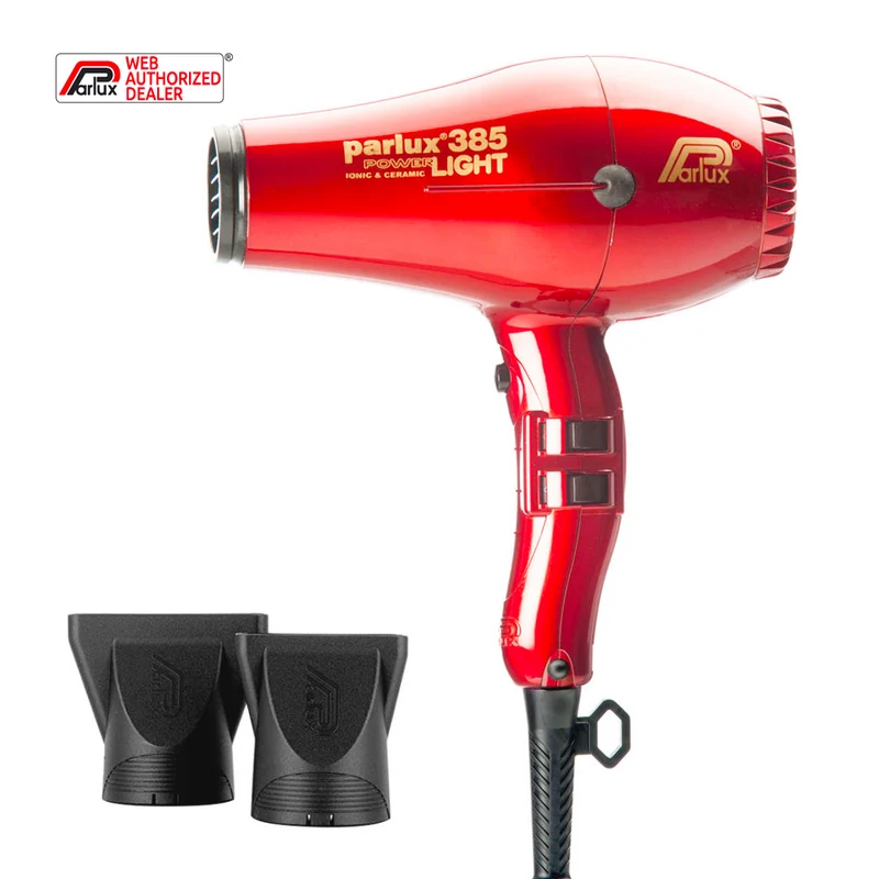 Parlux 385 Powerlight Ionic & Ceramic Rosso - asciugacapelli