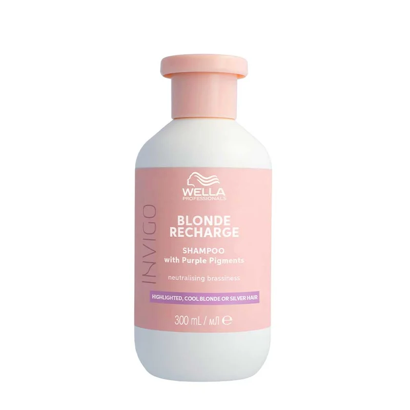 Wella Invigo Blonde Recharge Shampoo 300ml - shampoo antigiallo
