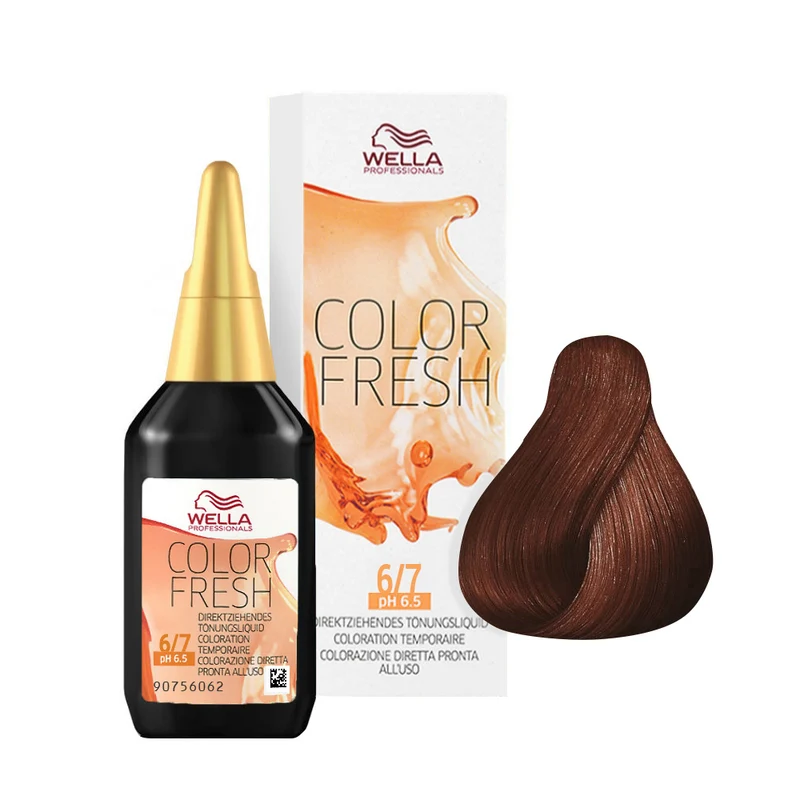 Wella Color Fresh 6/7 Biondo Scuro Sabbia 75ml - riflessante diretto senza ammoniaca
