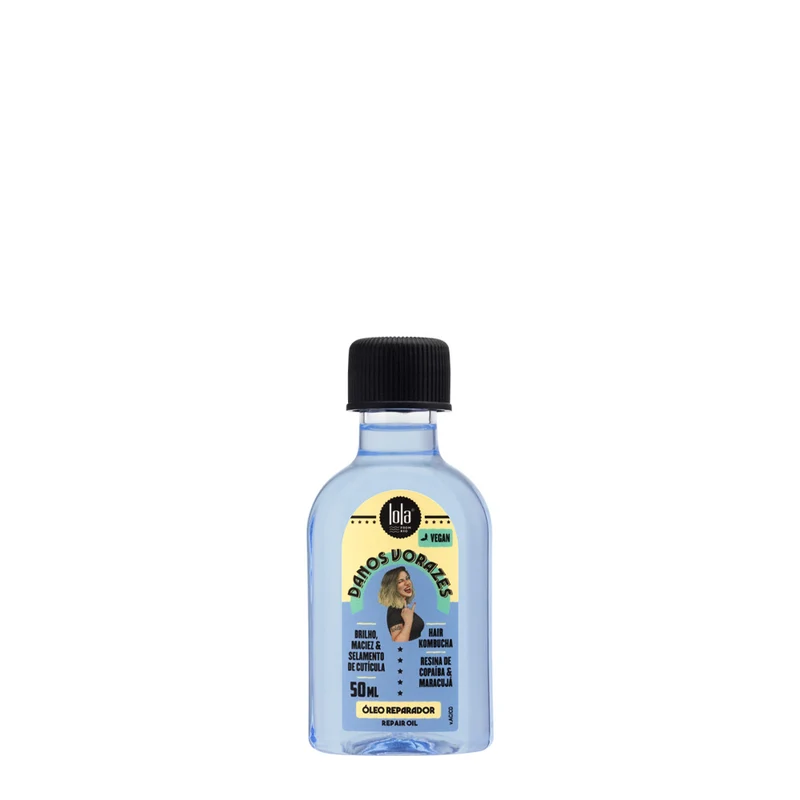 Lola From Rio Danos Vorazes Óleo Reparador 50ml - olio ristrutturante capelli crespi danneggiati