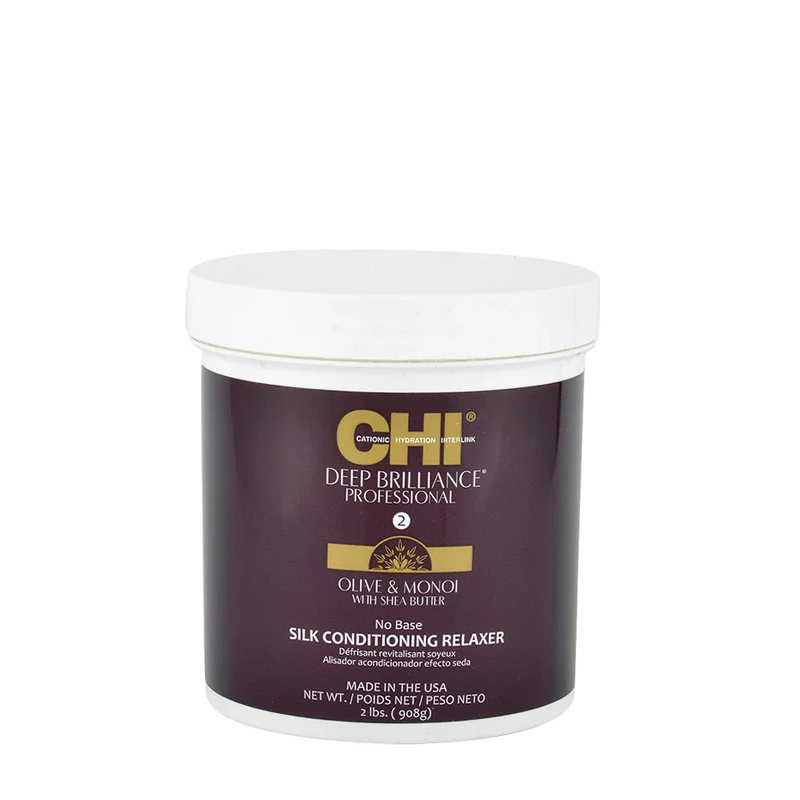 CHI Deep Brilliance Olive & Monoi Silk Conditioning Relaxer 908gr - balsamo idratante