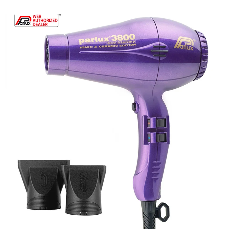 Parlux 3800 EcoFriendly Ionic & Ceramic Viola - asciugacapelli professionale