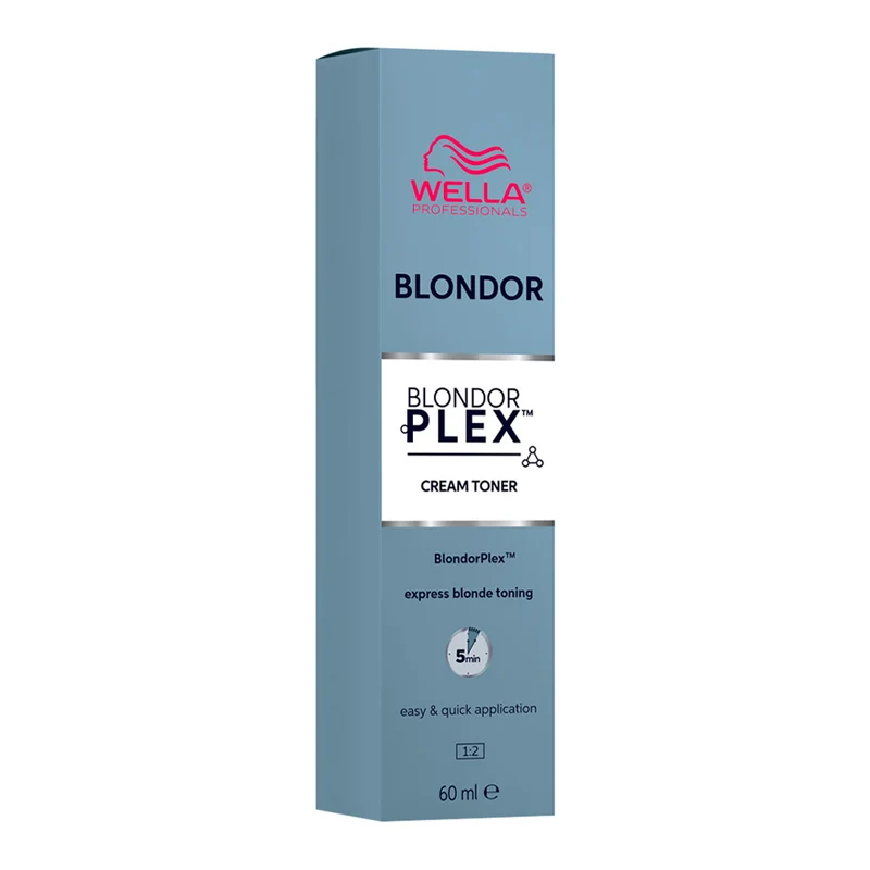 Wella Blondor Plex Cream Toner Sienna Beige /96 60ml - colorazione permanente tonalizzante