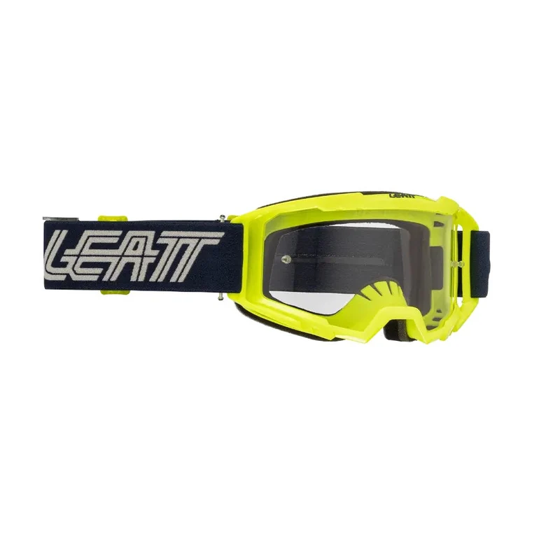 Maschera LEATT VIZION 3.5 Gialla Schermo Trasparente