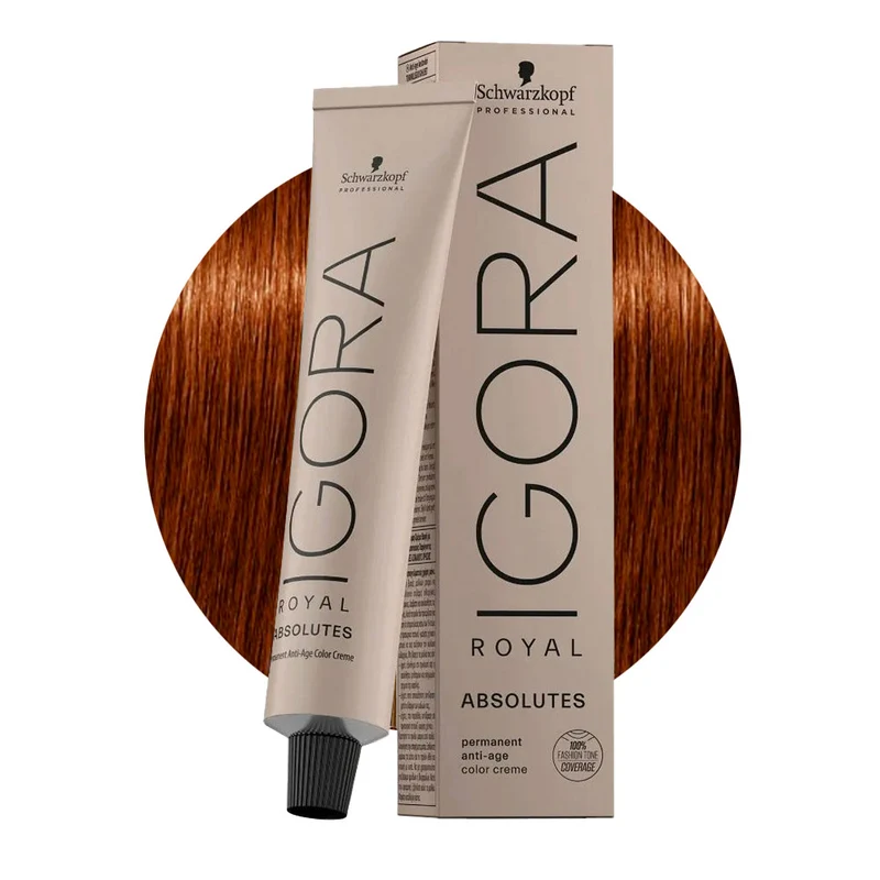 Schwarzkopf Igora Royal Absolutes 6-70 Biondo Scuro Rame Naturale 60ml - colorazione permanente