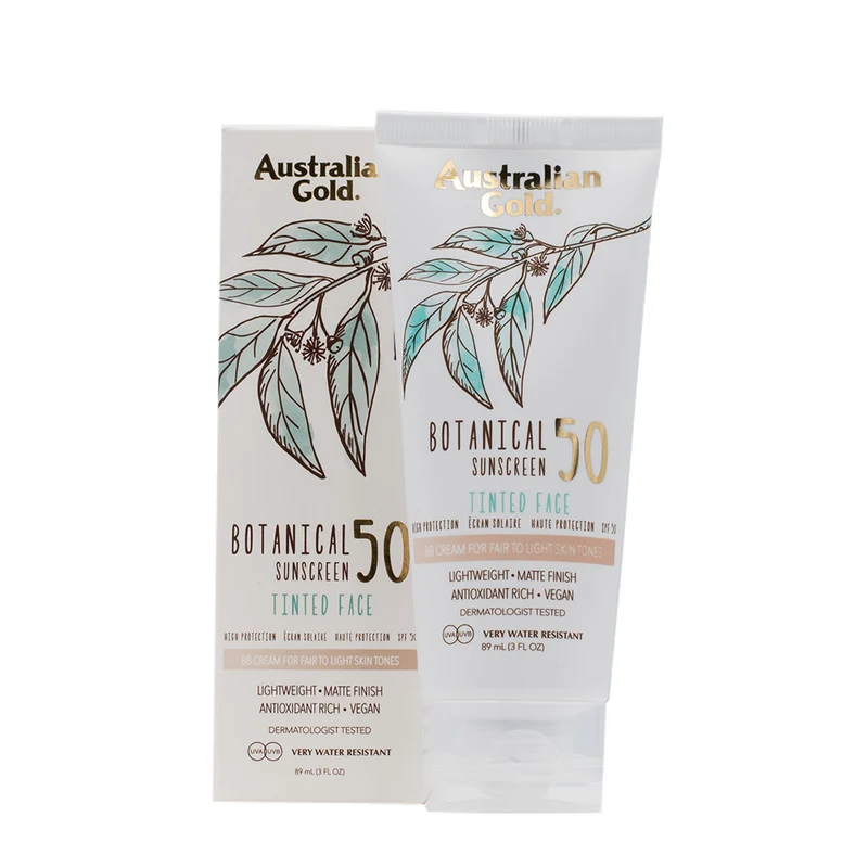 Australian Gold Botanical Line Mineral Lotion SPF50 To Light Skin Tones 89ml - protezione solare minerale
