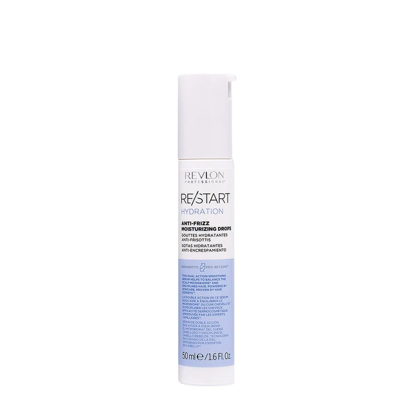 Revlon Restart Hydration Anti-Frizz Moisturizing Drops 50ml - siero idratante anticrespo