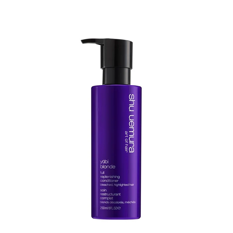 Shu Uemura Yubi Blonde Full Replenishing Conditioner 250ml - balsamo ristrutturante per capelli biondi
