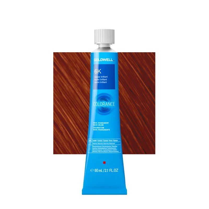 6K Rame brillante Goldwell Colorance Warm reds tb 60ml