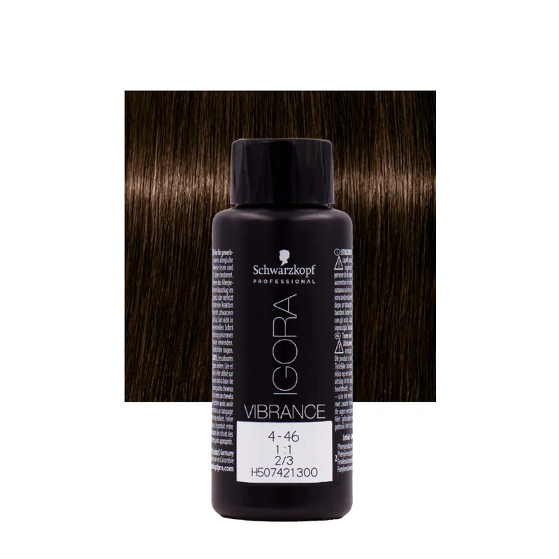 Schwarzkopf Igora Vibrance 4-46 Castano Medio Beige Cioccolato 60ml - colorazione tono su tono