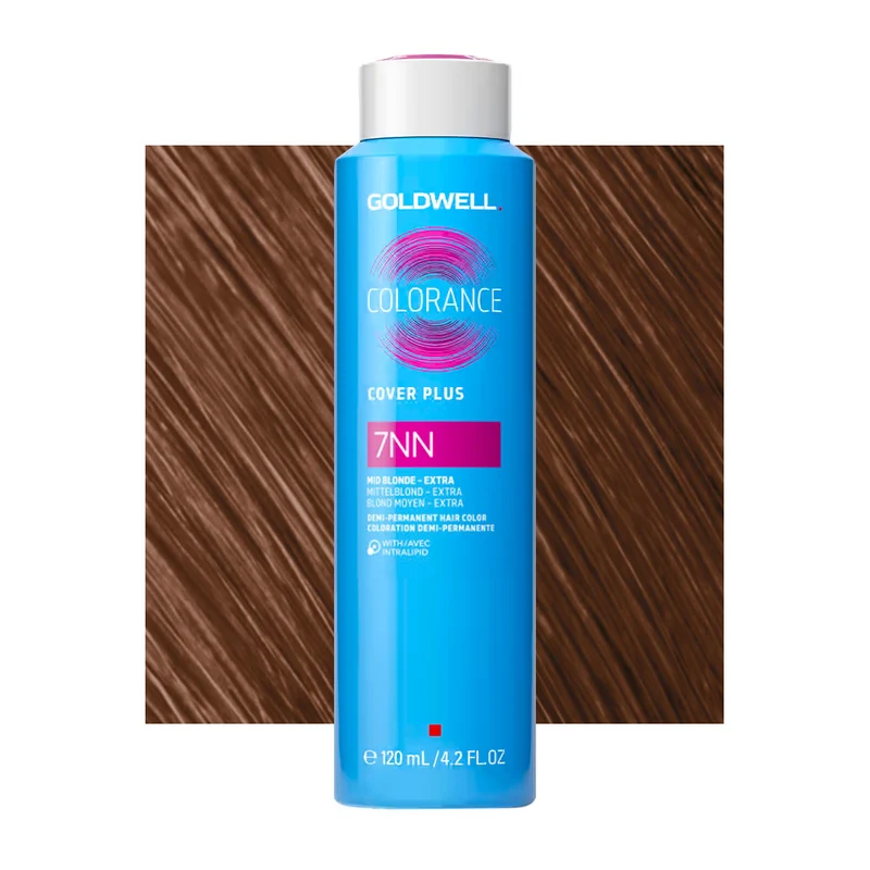 7 Natural Naturel Biondo Medio Intenso Goldwell Colorance Cover Plus can 120ml