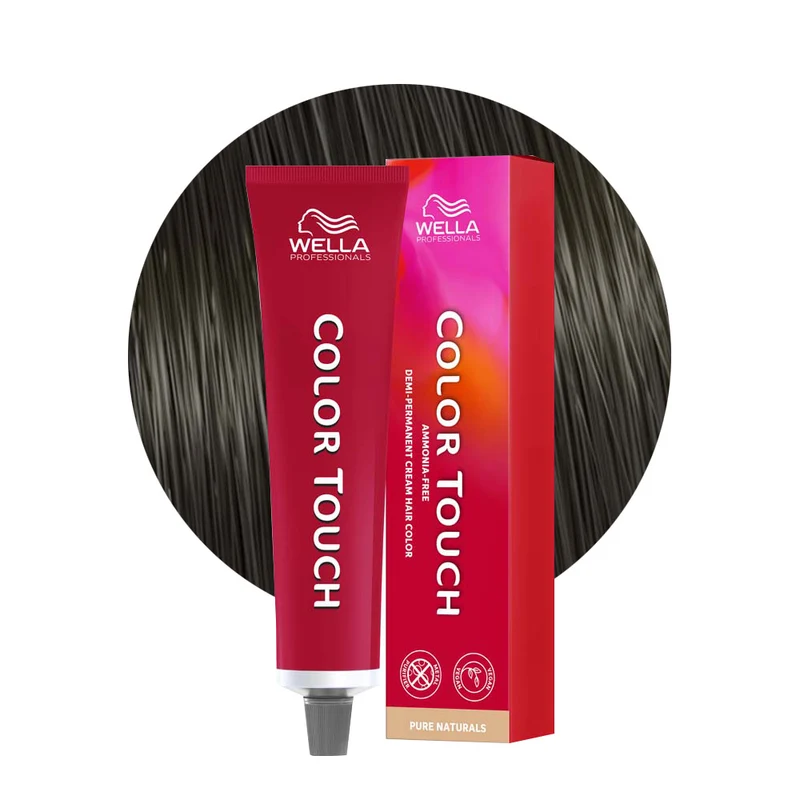 Wella Color Touch Pure Naturals 3/0 Castano Scuro 60ml - colore semipermanente senza ammoniaca