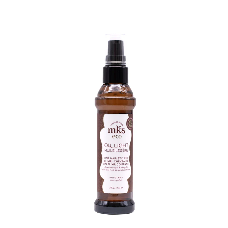MKS Eco Oil Light Fine Hair Styling Elixir Original Scent 60ml - olio nutriente leggero