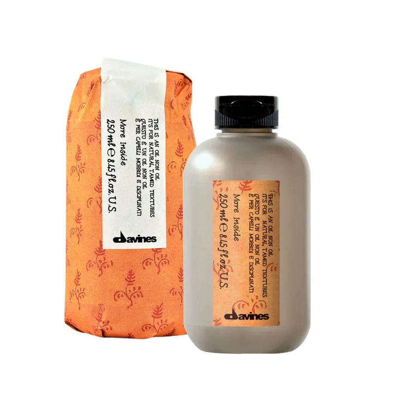Davines More Inside Oil Non Oil 250ml - gel anticrespo per capelli morbidi e disciplinati