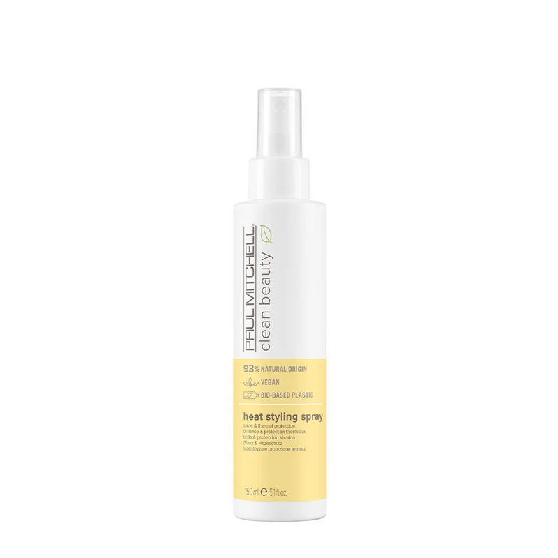 Paul Mitchell Clean Beauty Heat Styling Spray Shine & Thermal Protection 150ml - spray termoprotettore
