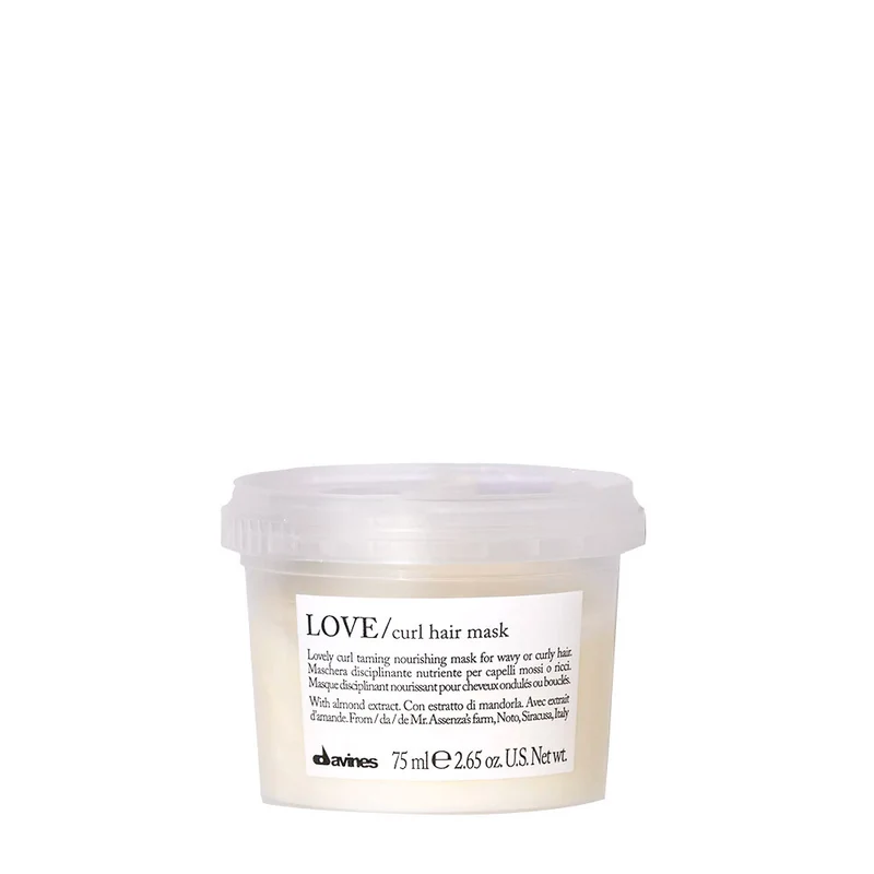 Davines Essential HairCare Love Curl Hair Mask 75ml - maschera disciplinante per capelli ricci o mossi