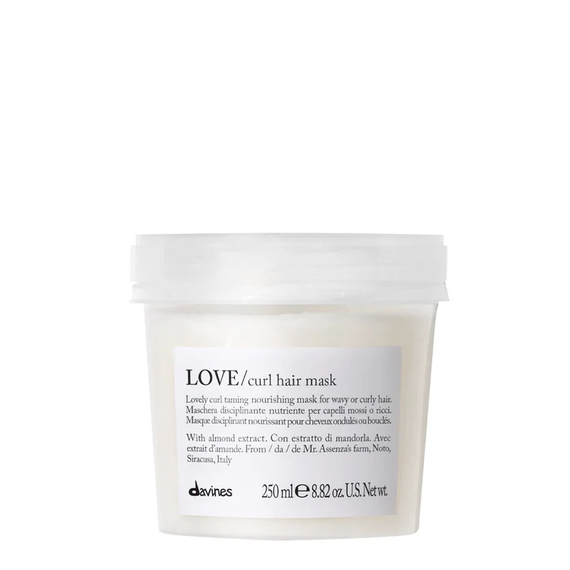 Davines Essential HairCare Love Curl Hair Mask 250ml - maschera disciplinante per capelli ricci o mossi