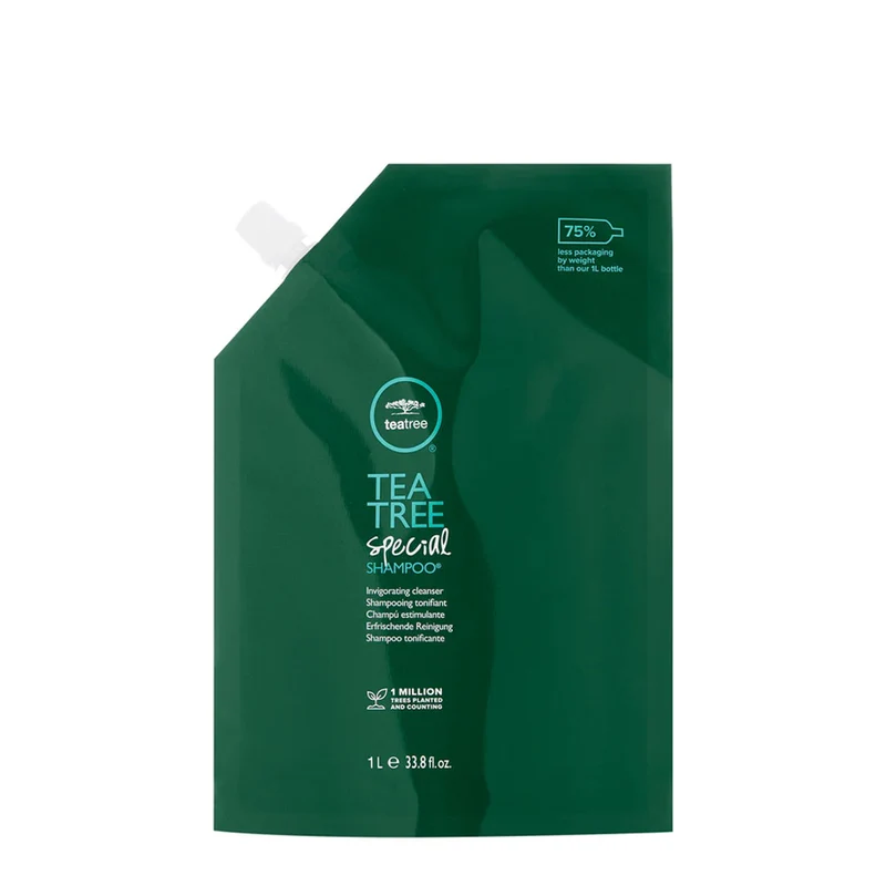 Paul Mitchell Tea Tree Special Shampoo Refill 1000ml - ecoricarica shampoo tonificante