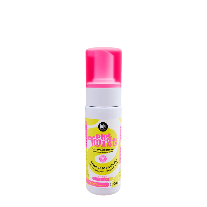 Lola From Rio Plot Twist Guava Mousse 150ml - mousse capelli ricci