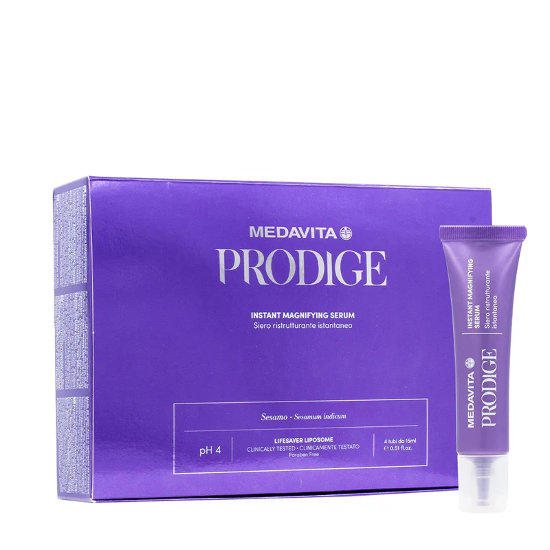 Medavita Prodige Instant Magnifying Serum 4x15ml - siero ristrutturante capelli danneggiati