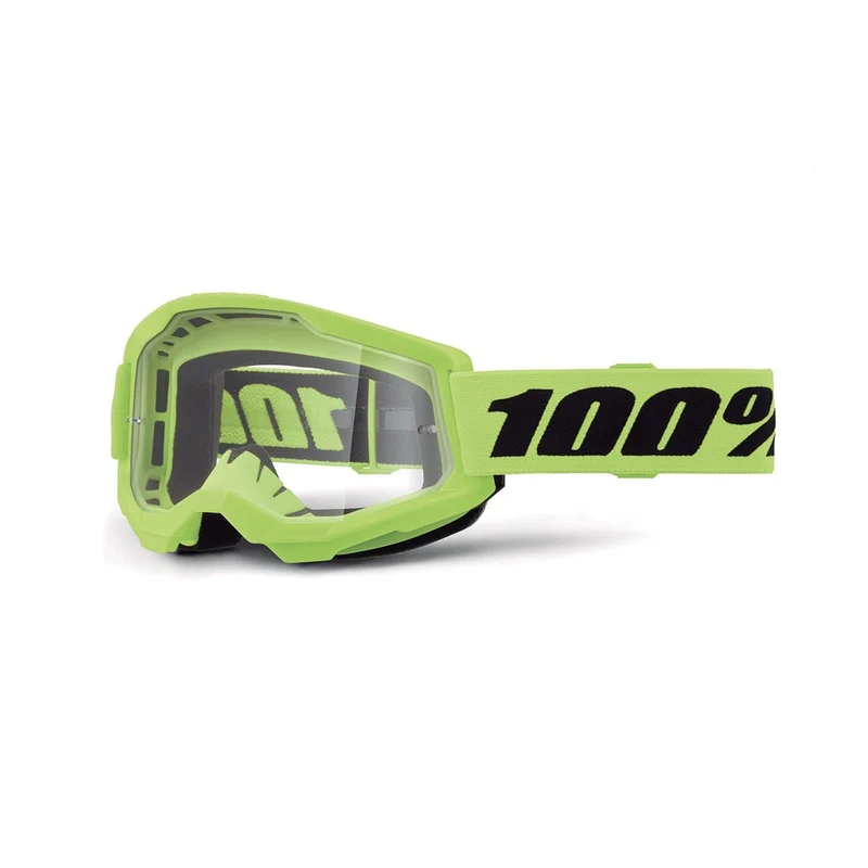 Maschera 100% STRATA 2 Gialla Schermo Trasparente