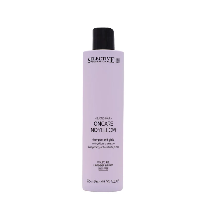 Selective Professional On Care No Yellow Shampoo 275ml - shampoo anti giallo