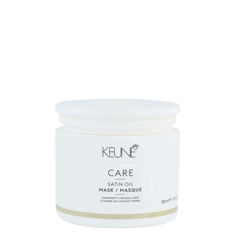 Keune Care Line Satin Oil Mask 200ml - maschera illuminante per capelli spenti e secchi