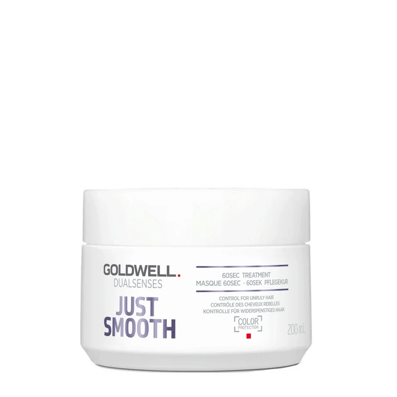 Goldwell Dualsenses Just Smooth 60Sec Treatment 200ml - trattamento per capelli indisciplinati e crespi