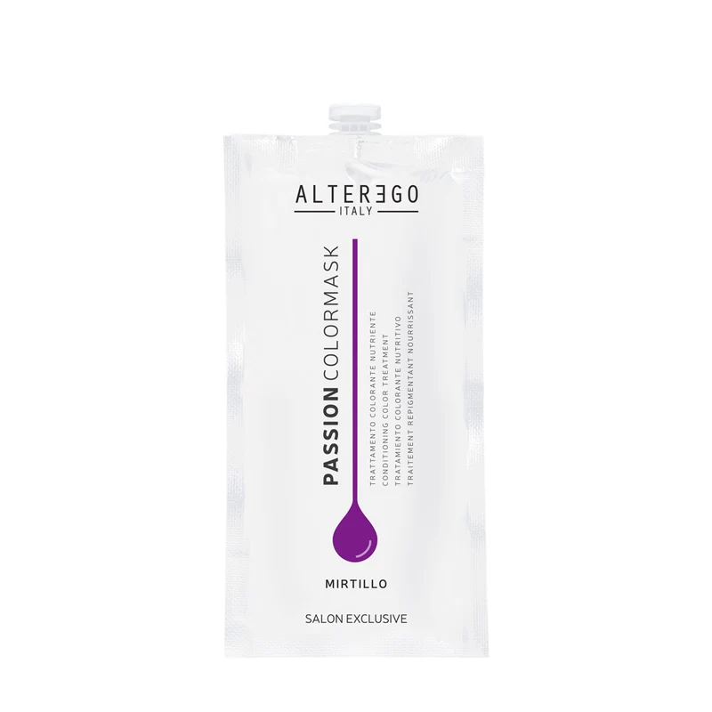 Alterego Passion Color Mask Mirtillo 50ml - trattamento colorante nutriente