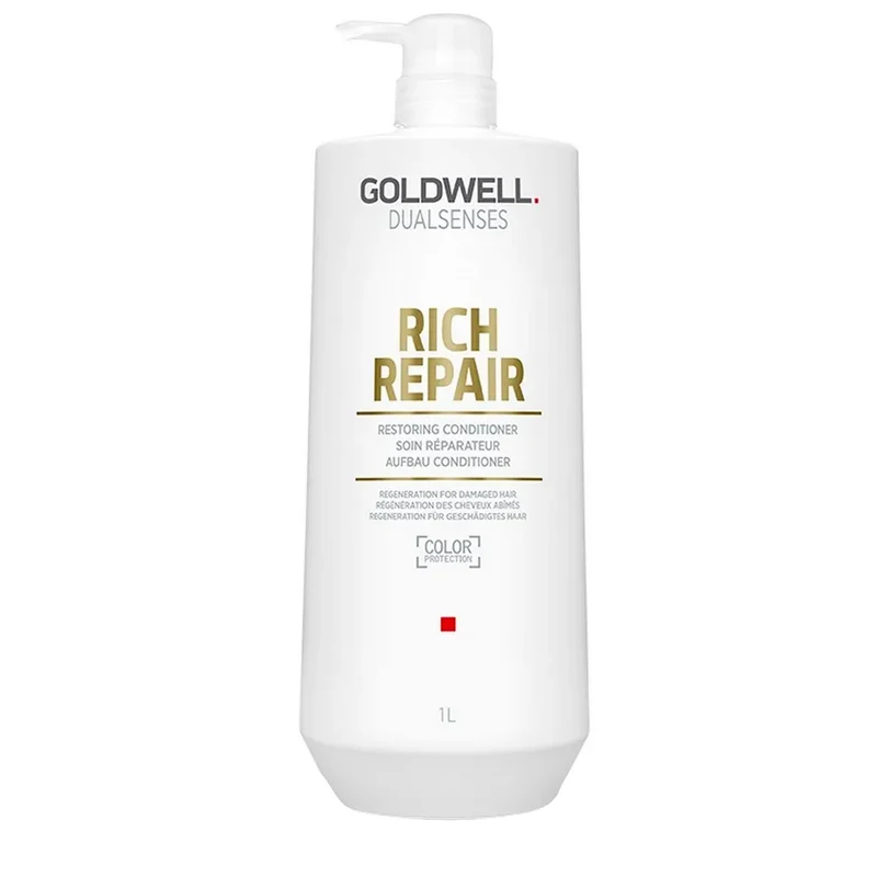 Goldwell Dualsenses Rich Repair Restoring Conditioner 1000ml - balsamo per capelli secchi o danneggiati